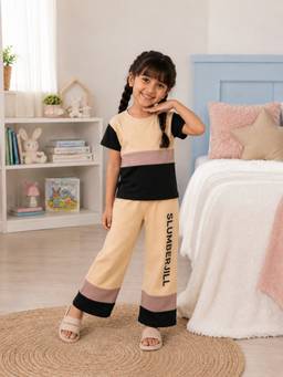 Slumber Jill - Kids Bumblebee Dreams Slumber Cotton Co-Ord Set