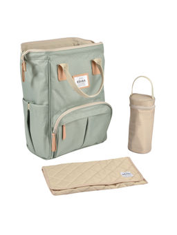 Beaba - Wellington Diaper Backpack Sage Green - 0m+