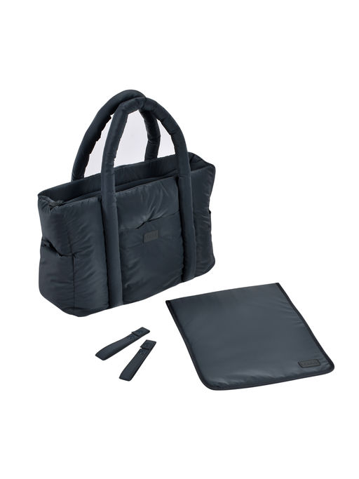 Beaba Paris Puffer Diaper Bag Mineral Grey - 0m+