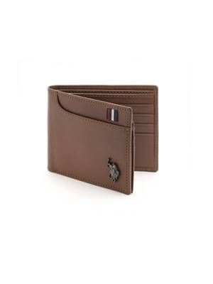 U.S. POLO ASSN. Men Opera Dark Brown Casual Wallet - Image 1