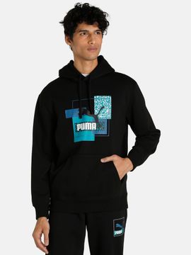 Puma Hoodies : Buy Puma Brand Love Men Black Hoodie Online | Nykaa Fashion