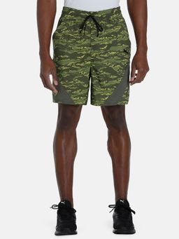 Puma - Train Concept Woven Men Green Shorts
