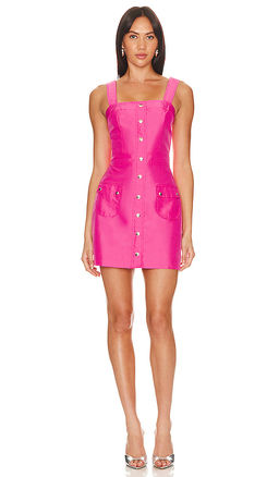 Amanda Uprichard - Nylon Archie Mini Dress