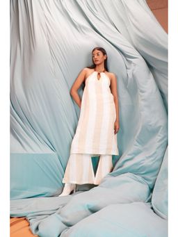 dash and dot - Beaded Neck Linen Stripe (Set of 2)