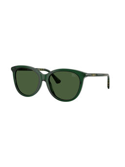 Burberry - Women Uv Protected Green Lens Phantos Sunglasses (0Be445541627155) (55)