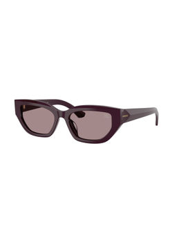 Burberry - Women Uv Protected Purple Lens Cat Eye Sunglasses (0Be4463D3400La54) (54)