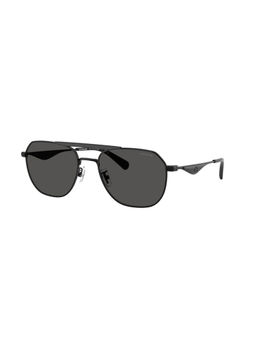 Coach - Men Uv Protected Grey Lens Pilot Sunglasses (0Hc717893938757) (57)