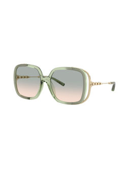 Coach - Women Gradient Green Lens Square Sunglasses (0Hc8423U58902C56) (56)