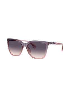 RALPH - Women Gradient Lavender Lens Square Sunglasses (0Ra5328U62343656) (56)