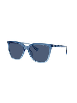 RALPH - Women Uv Protected Blue Lens Square Sunglasses (0Ra5328U62368056) (56)