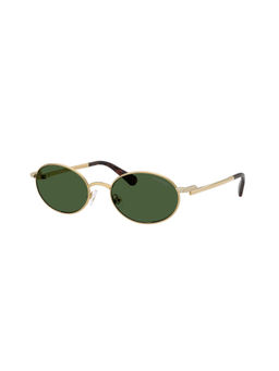SWAROVSKI - Women Uv Protected Green Lens Oval Sunglasses (0Sk703340047153) (53)