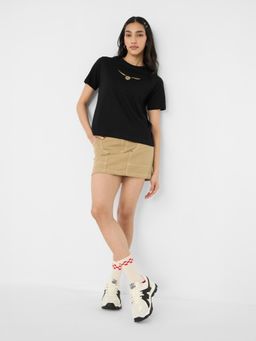 The Souled Store - Official Harry Potter: Golden Snitch Women Relaxed Fit T-shirt