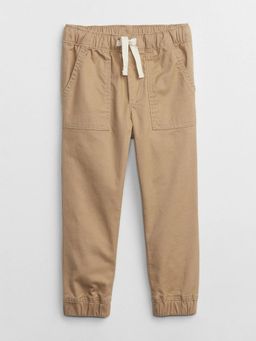 GAP - Boys Brown Cotton Slim Fit Solid Trouser