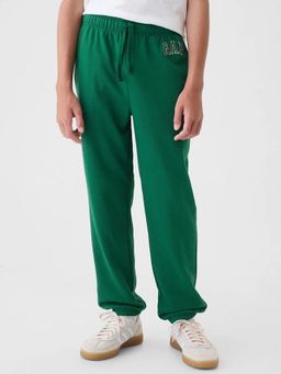 GAP - Kids Green Knitted Relaxed Fit Solid Trouser