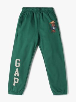 GAP - Boys Green Knitted Relaxed Fit Graphic Trouser