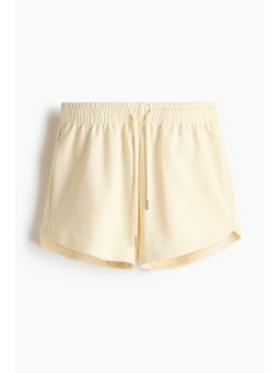 H&M - Women Yellow Sweatshirt Shorts
