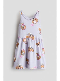 H&M - Girls Multi-Color Printed Cotton Dress