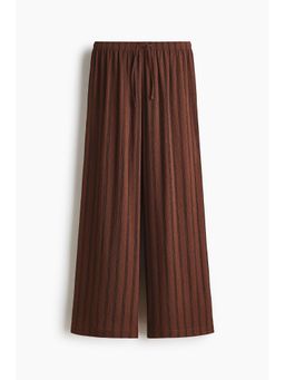 H&M - Women Brown Wide Pull-On Pant