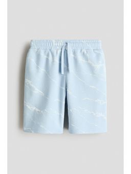 H&M - Boys Blue Printed Sweatshorts