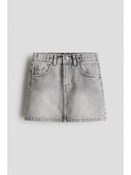 H&M - Girls Grey Denim Skirt