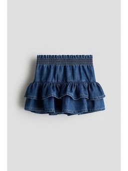 H&M - Girls Blue Tiered Denim Skirt