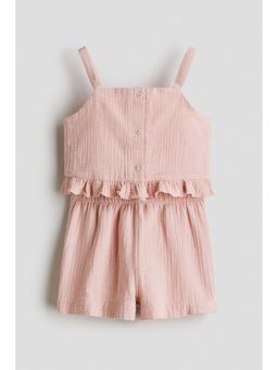 H&M - Girls Pink 2-Piece Muslin Set