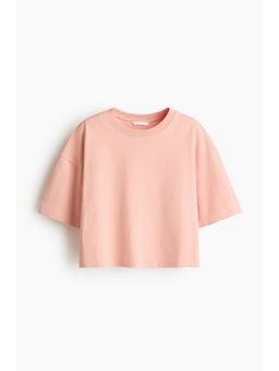H&M - Women Pink Boxy T-Shirt