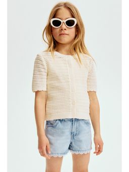 H&M - Girls Blue Denim Shorts