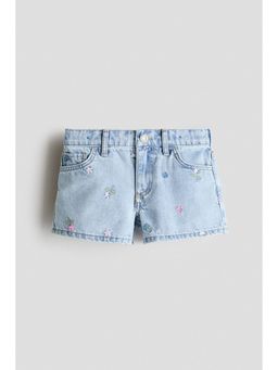 H&M - Girls Blue Denim Shorts