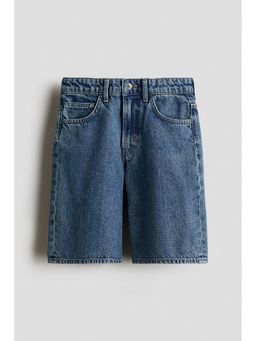 H&M - Boys Blue Baggy Fit Denim Shorts