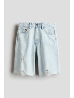 H&M - Boys Blue Baggy Fit Denim Shorts