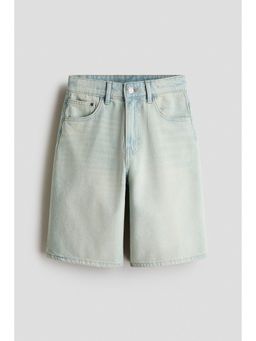 H&M - Boys Blue Baggy Fit Denim Shorts