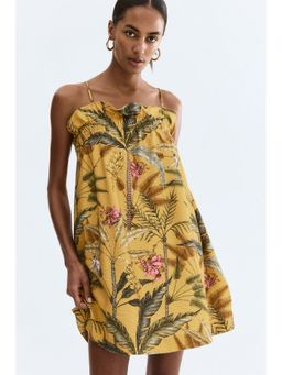 H&M - Women Multi-Color Loose-Fit Strappy Dress