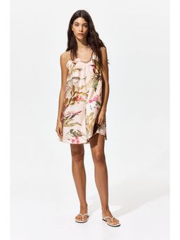 H&M - Women Multi-Color Loose-Fit Strappy Dress