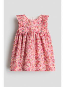 H&M - Girls Red Cotton Dress