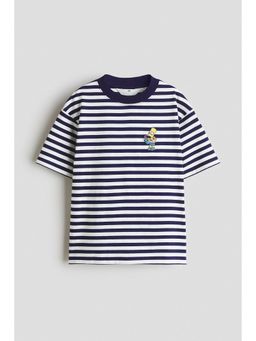 H&M - Boys Blue Printed T-Shirt