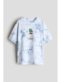 H&M - Boys Blue Printed T-Shirt