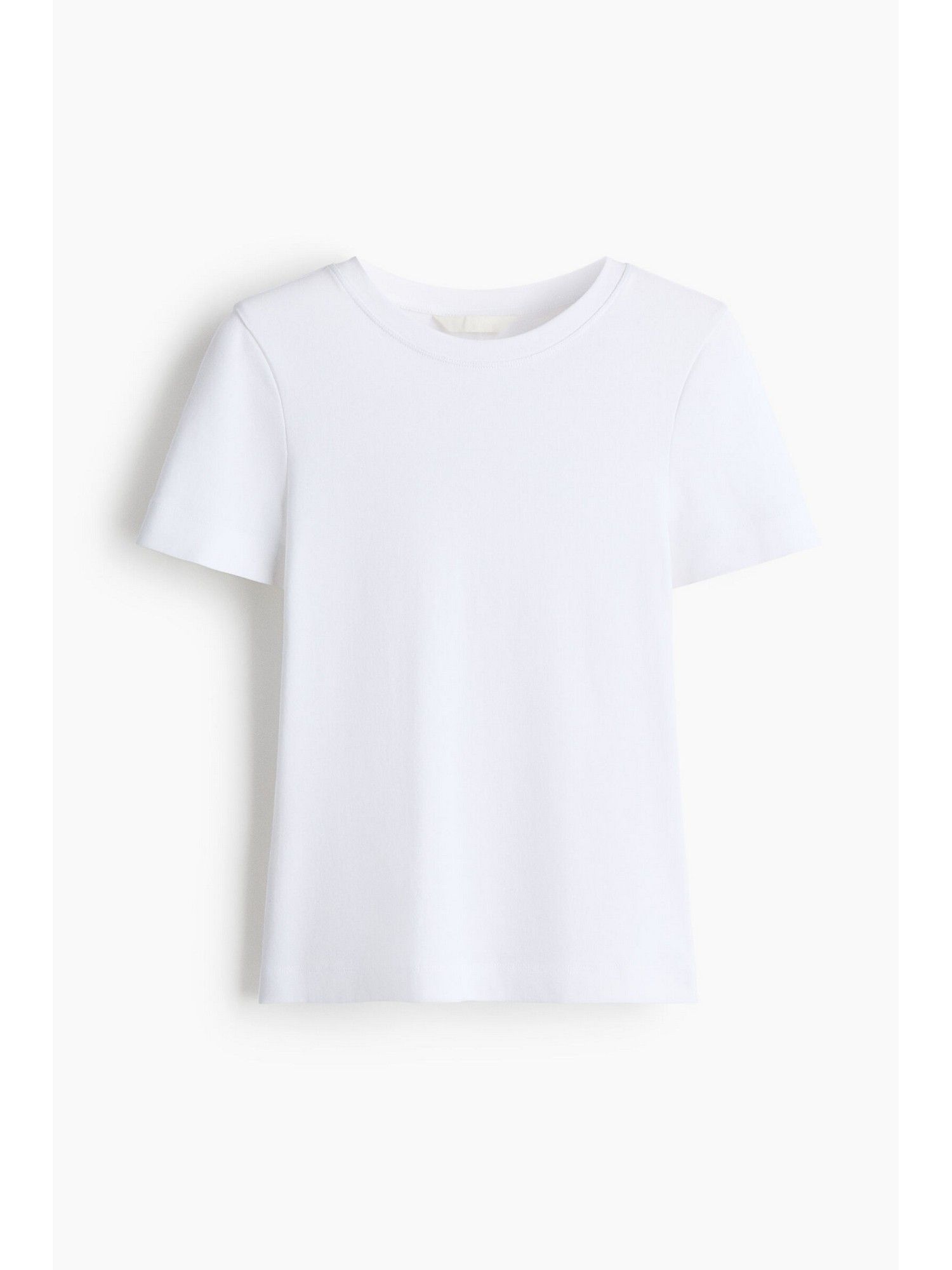 h&m Women White Cotton T-Shirt-picture-23