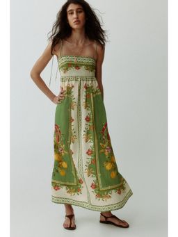 H&M - Women Multi-Color Tie-Strap Dress