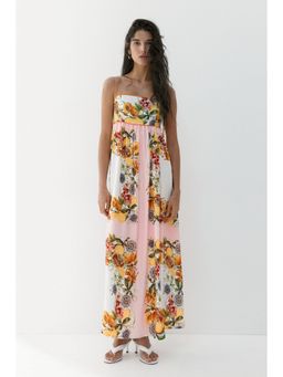 H&M - Women Pink Tie-Strap Dress