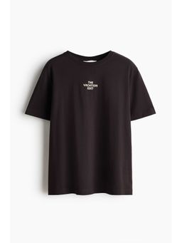 H&M - Women Brown Printed T-Shirt