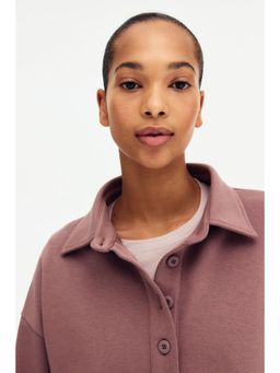 H&M - Women Pink Collared Sweatshirt