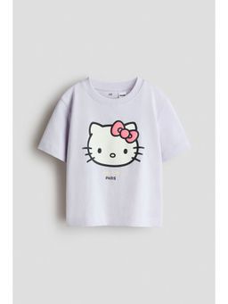 H&M - Girls Multi-Color Printed T-Shirt