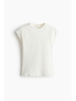H&M - Women White Raglan-Sleeved T-Shirt