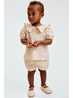 H&M - Girls Yellow 3-Piece Cotton Set