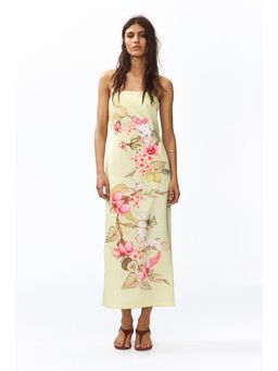 H&M - Women Yellow Bandeau Dress