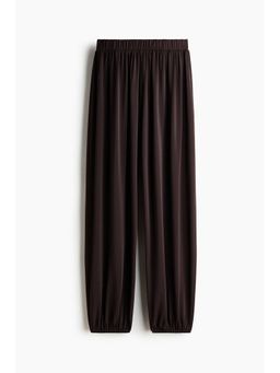 H&M - Women Brown Pull-On Balloon Trousers