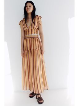 H&M - Women Multi-Color Gathered Skirt