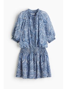 H&M - Women Blue Oversized Tunic Dress