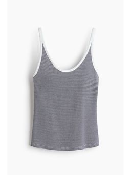 H&M - Women Blue Vest Top